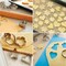 30 Pieces Mini Cookie Cutter Set with Box, Small Stainless Steel Veggie Cutters, Polymer Clay Cutters for Kids, Geometric Set for Biscuit Cutter, Tiny Fruit Cutter